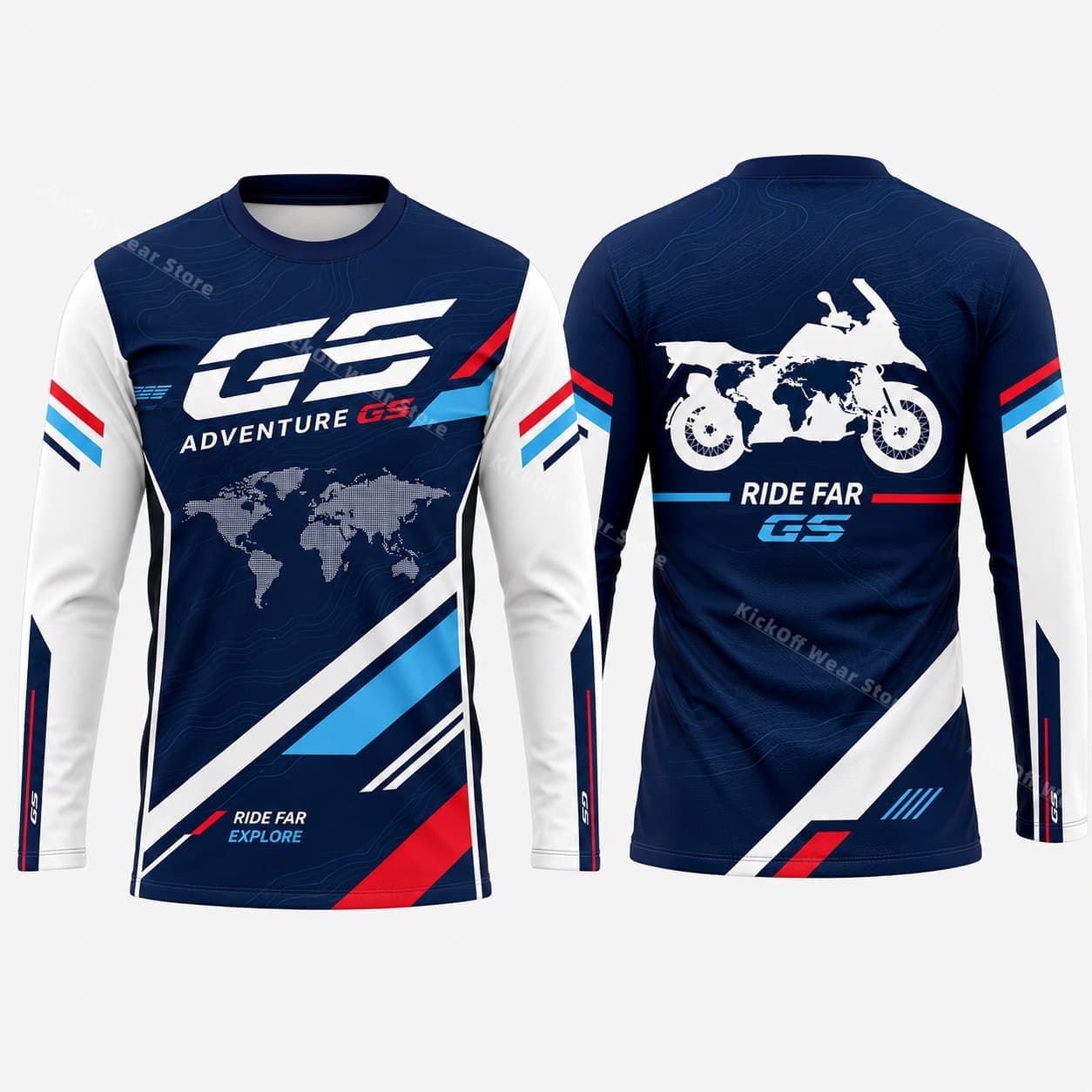 Kaos Pria GS Adventure, Jersey - Outdoor Adventure Outfit ulasan dan harga