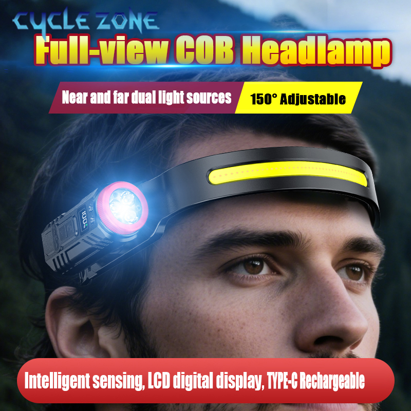 Lampu Kepala Sensor Gerak COB  - Outdoor Adventure Zone ulasan dan harga