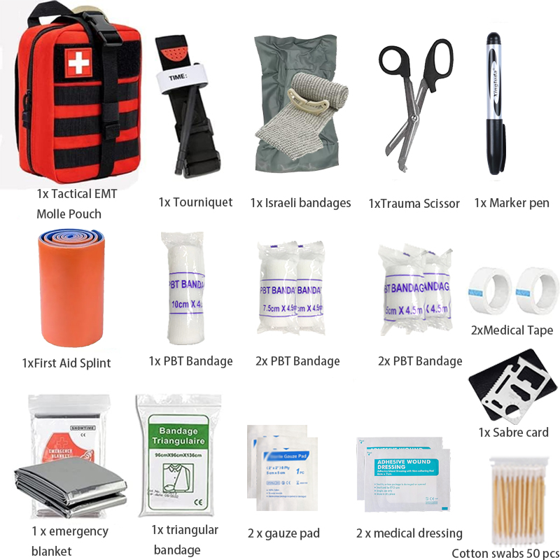 IFAK Kit pertolongan pertama d - Outdoor Adventure Backpack ulasan dan harga