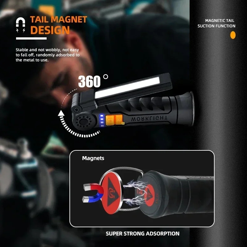 Senter LED COB Portabel Lampu  - Outdoor Adventure Trips ulasan dan harga