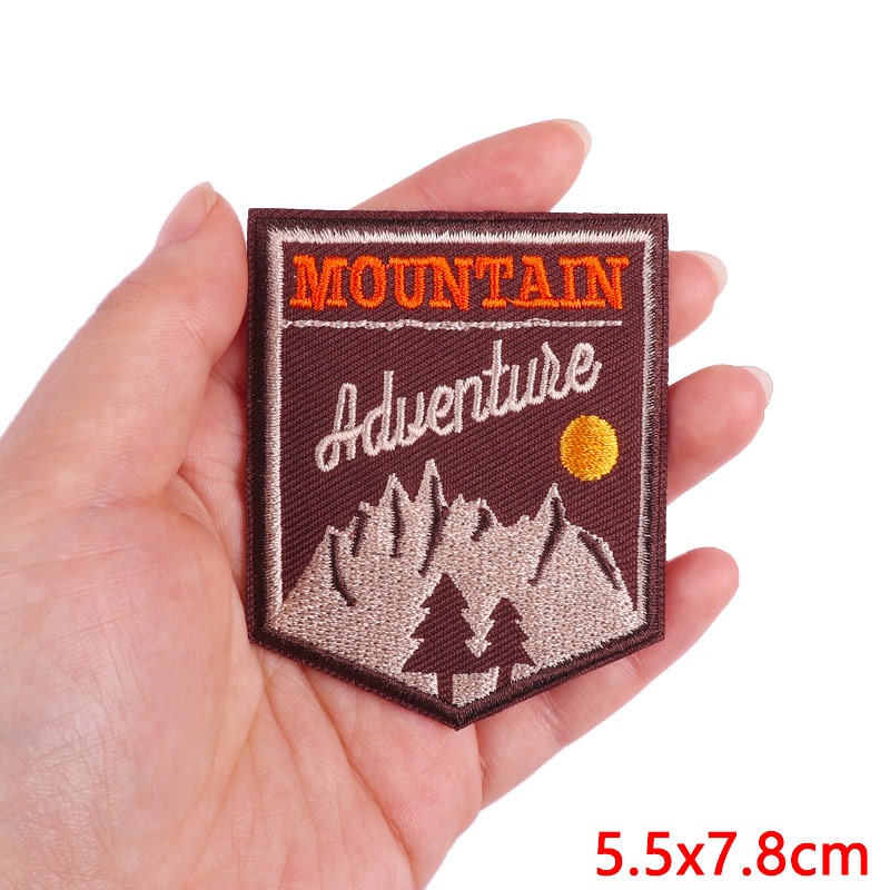 Patch bordir petualangan berke - Outdoor Adventure Outfit ulasan dan harga