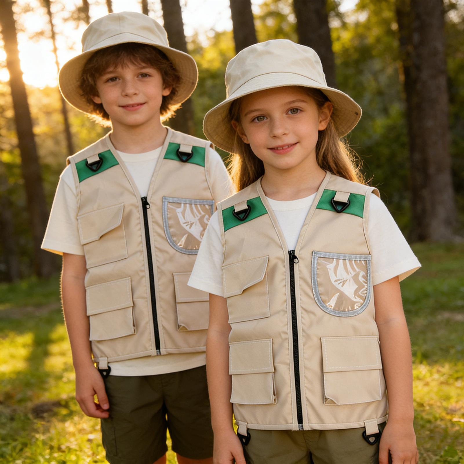 Setelan Rompi dan Topi untuk A - Outdoor Adventure Kit For Kids ulasan dan harga