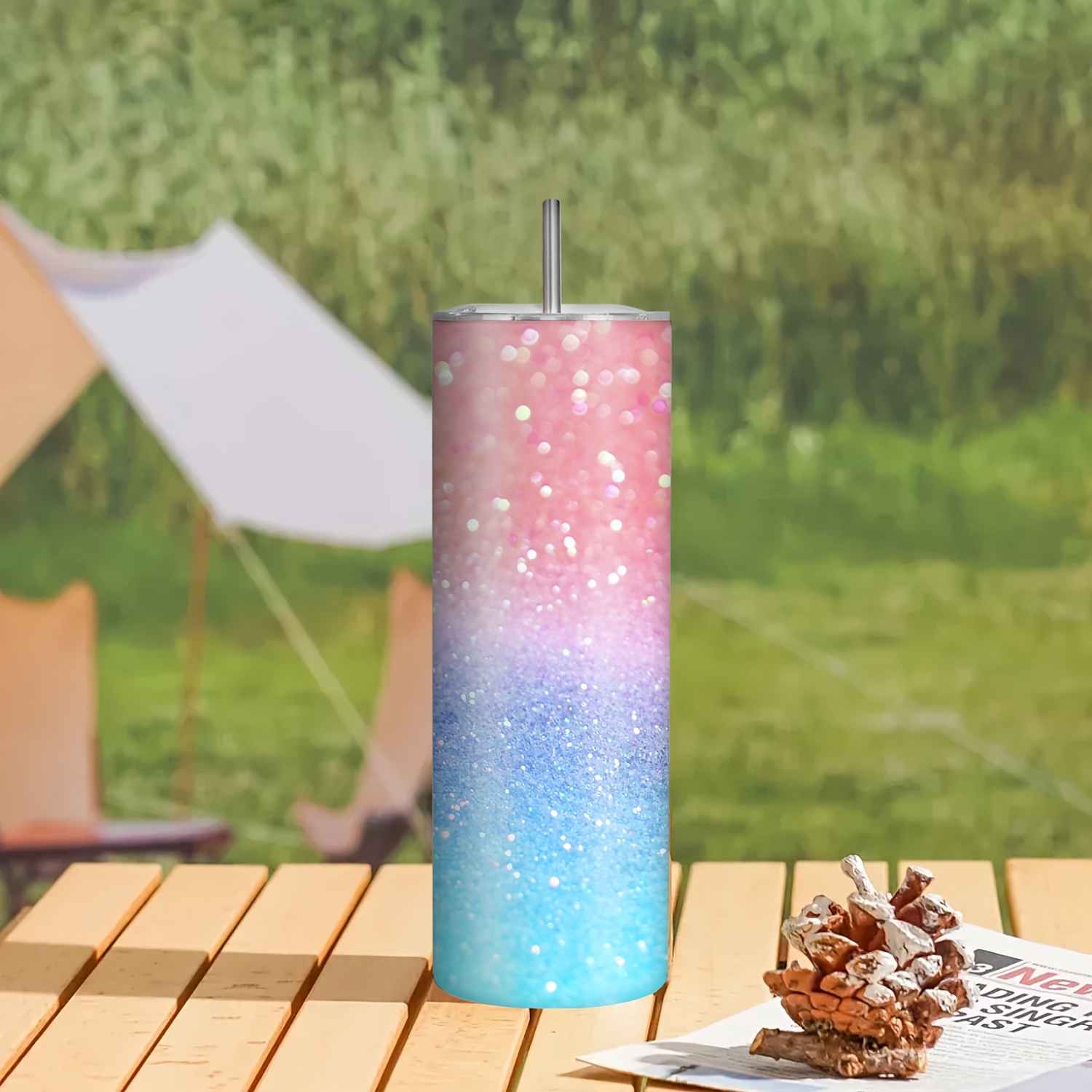 1 buah Mug Perjalanan Anti Boc - Outdoor Adventure Birthday Party ulasan dan harga